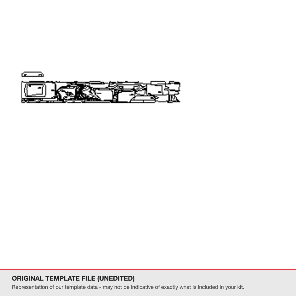 Ford Edge L 2023+ original template file (template 1)