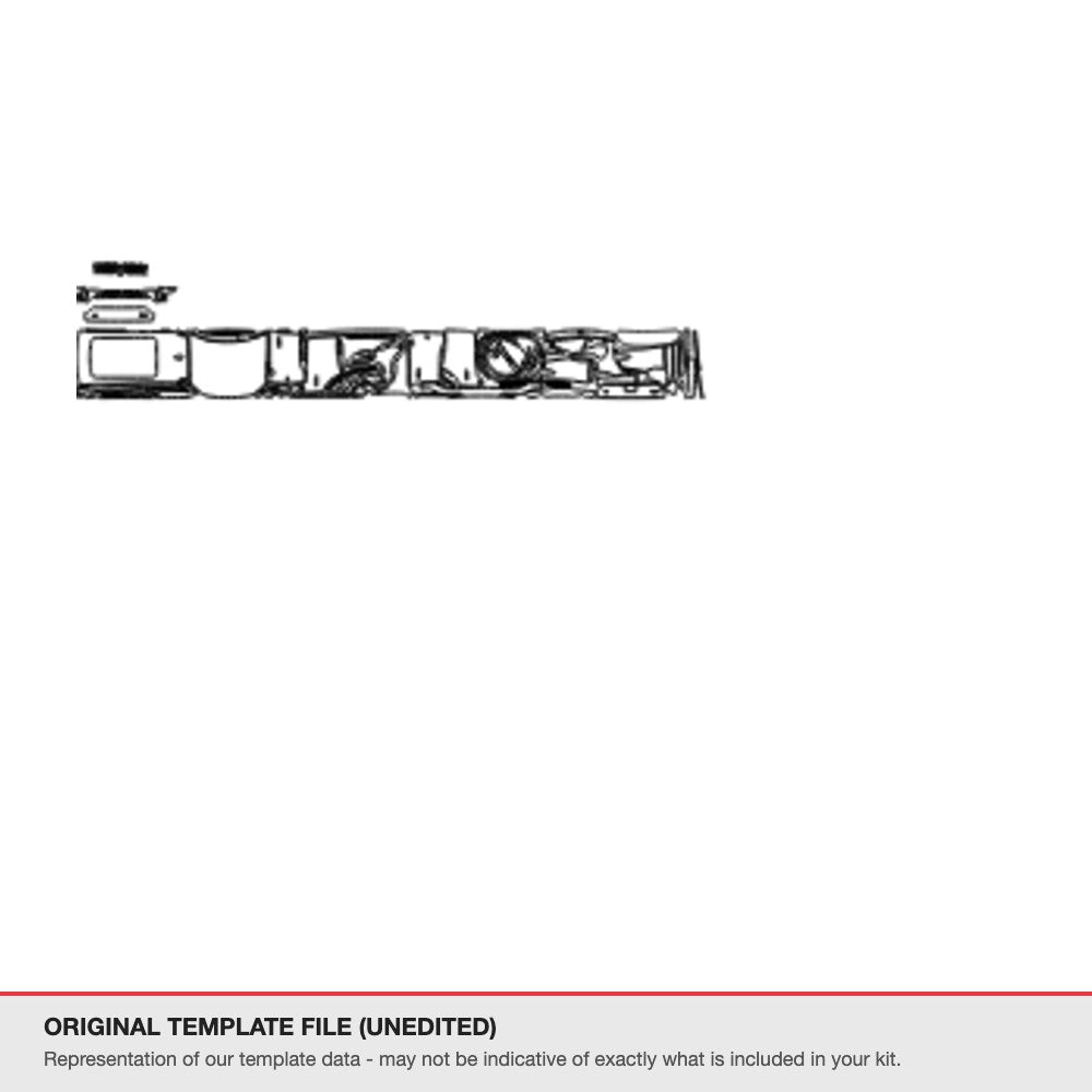 Ford Edge L 2023+ original template file (template 2)
