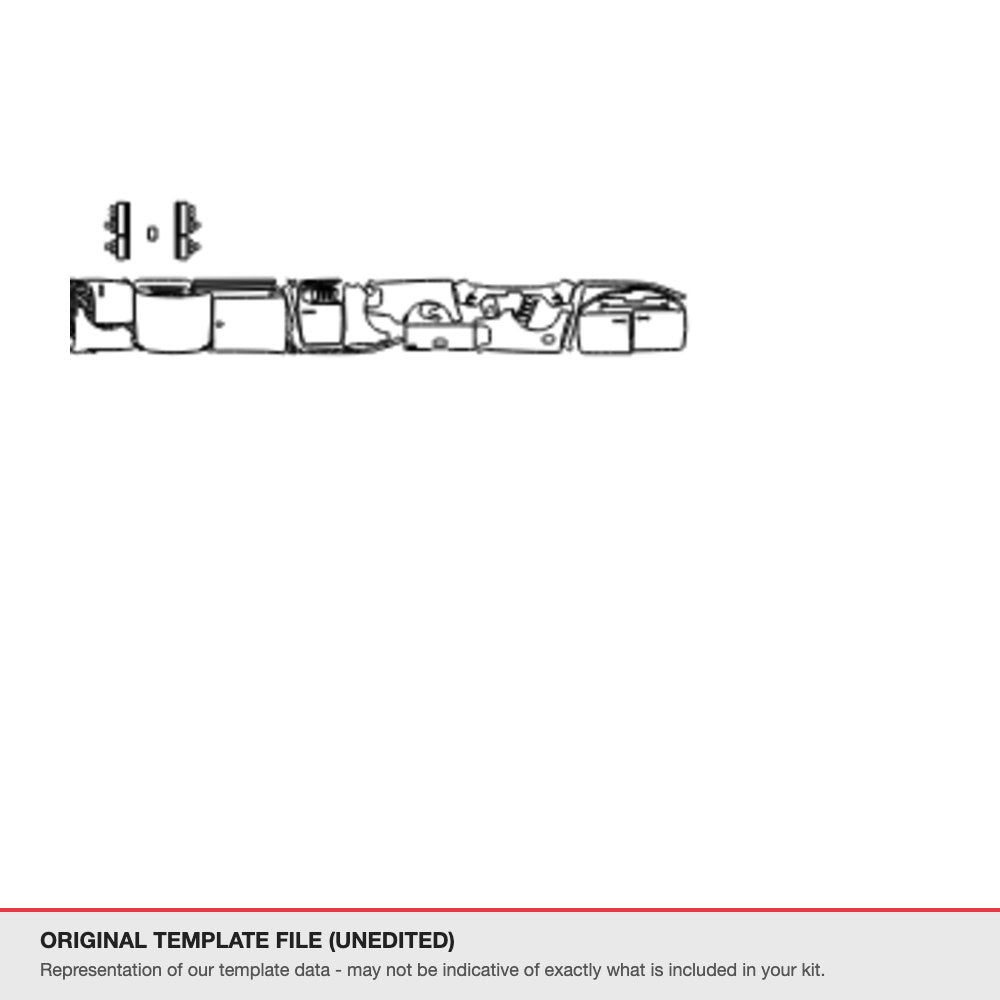 Ford Ranger MS-RT 2025+ original template file