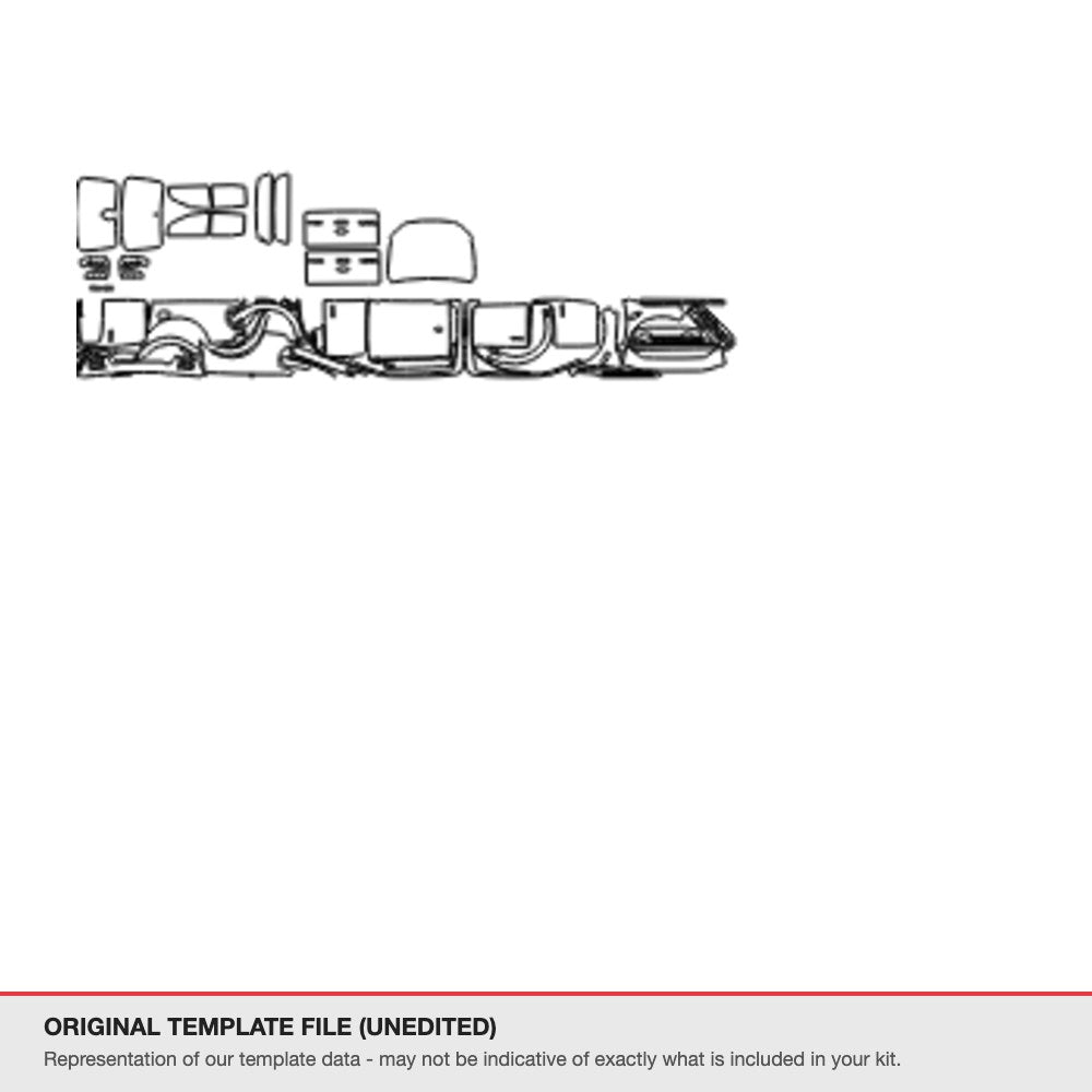 Ford Ranger Raptor 2019-2022 original template file