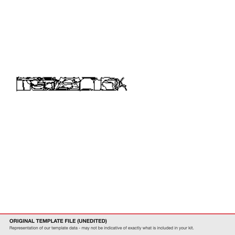 Ford Mustang Mach-E 2022+ original template file