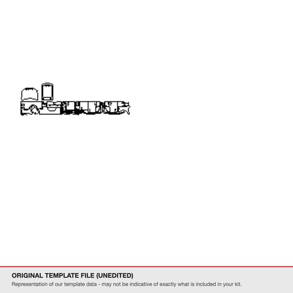 Ford F-350 platinum 2024+ original template file