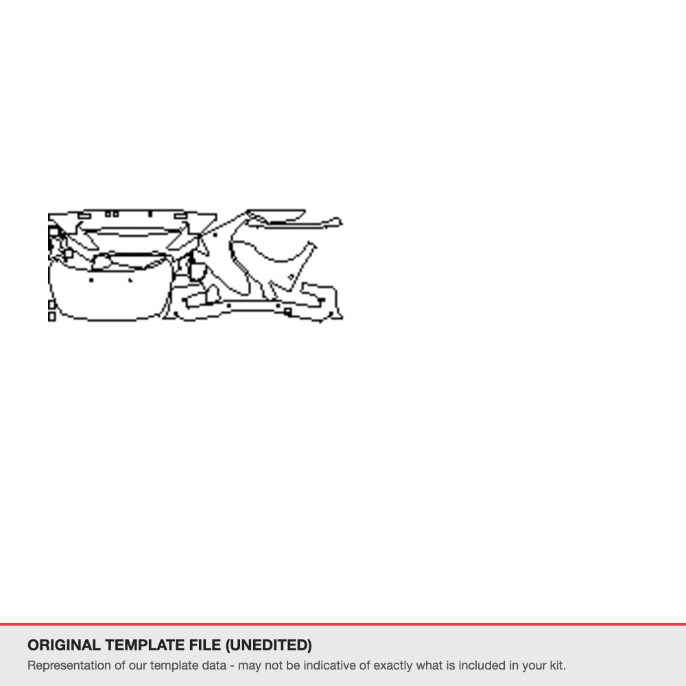 Ford Transit Custom 2014-2018 original template file