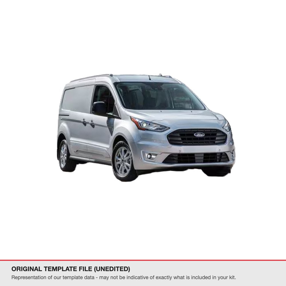 Ford Transit Custom 2019-2021 original template file