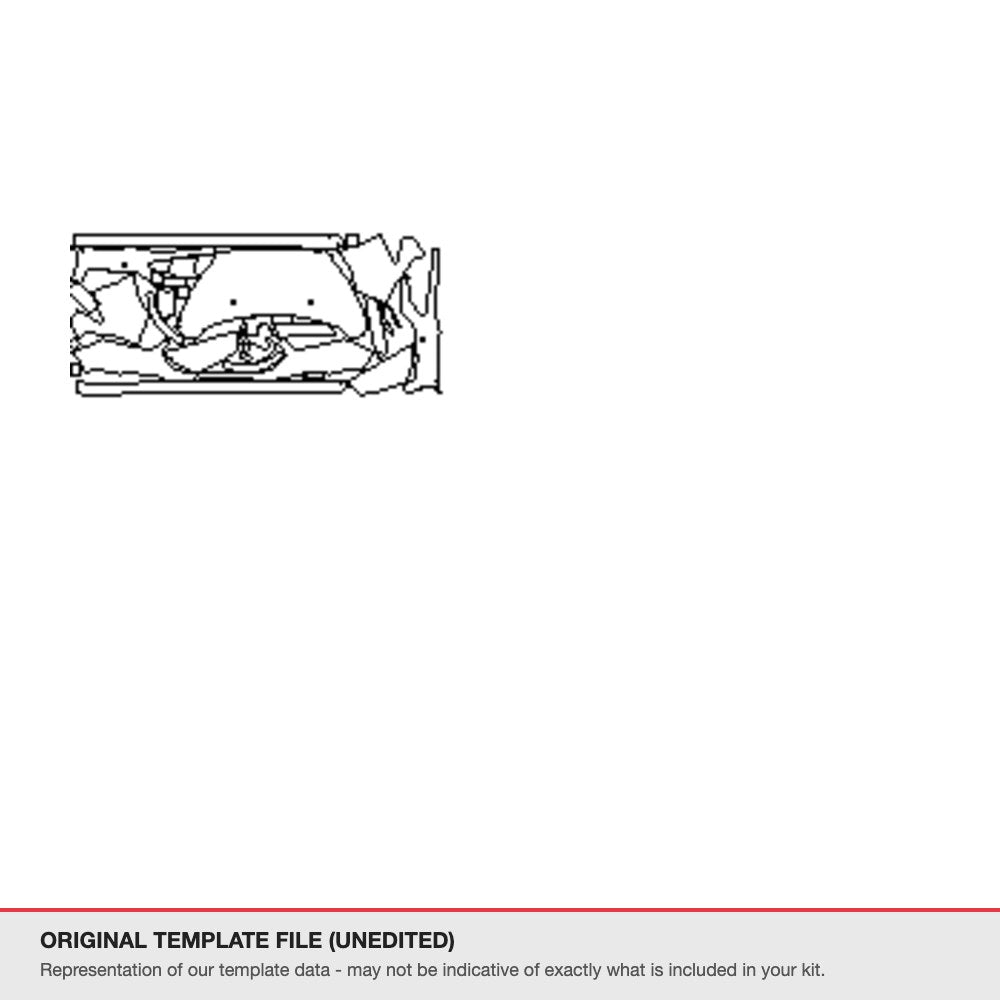 Ford Transit Custom 2022-2023 original template file