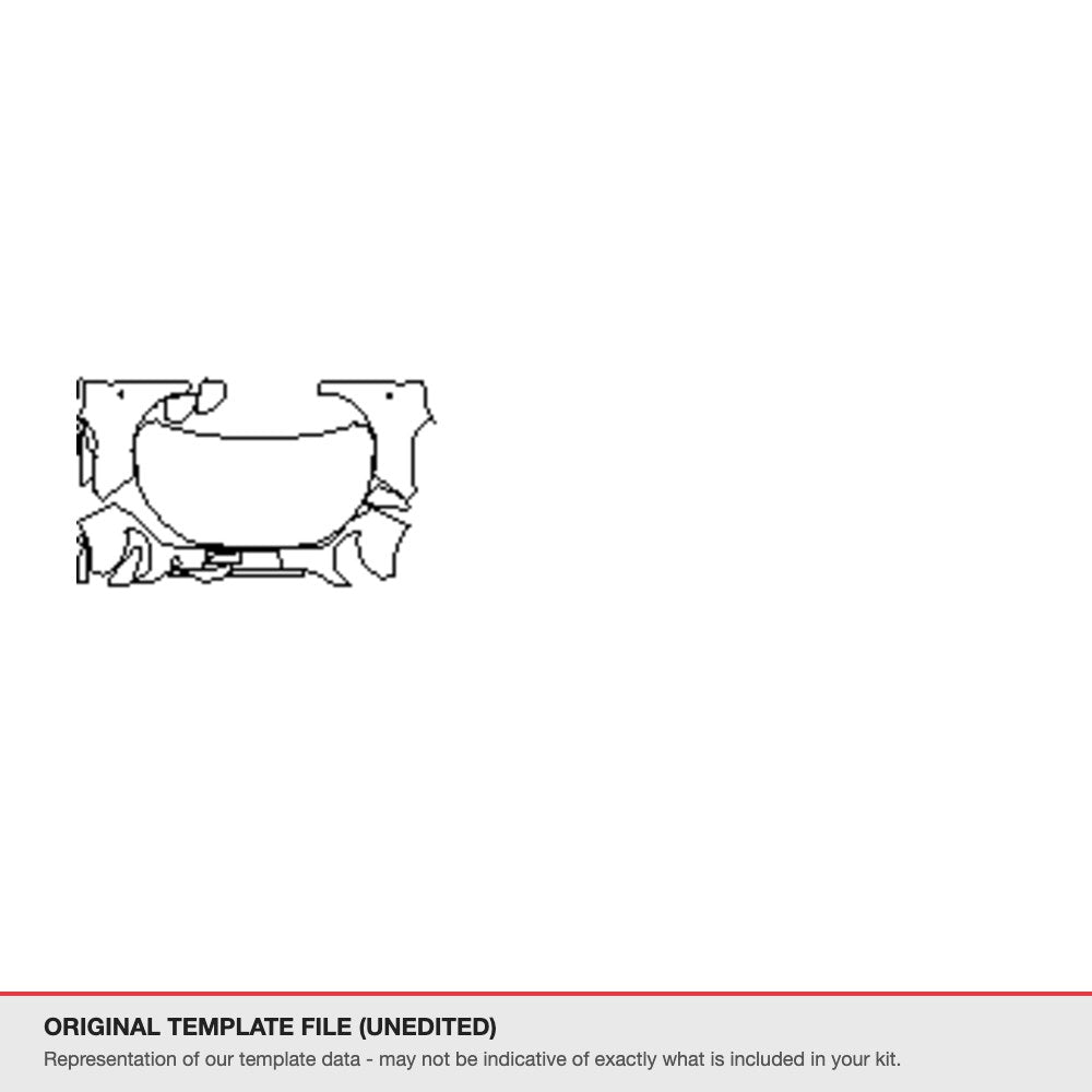Ford Transit courier 2024+ original template file