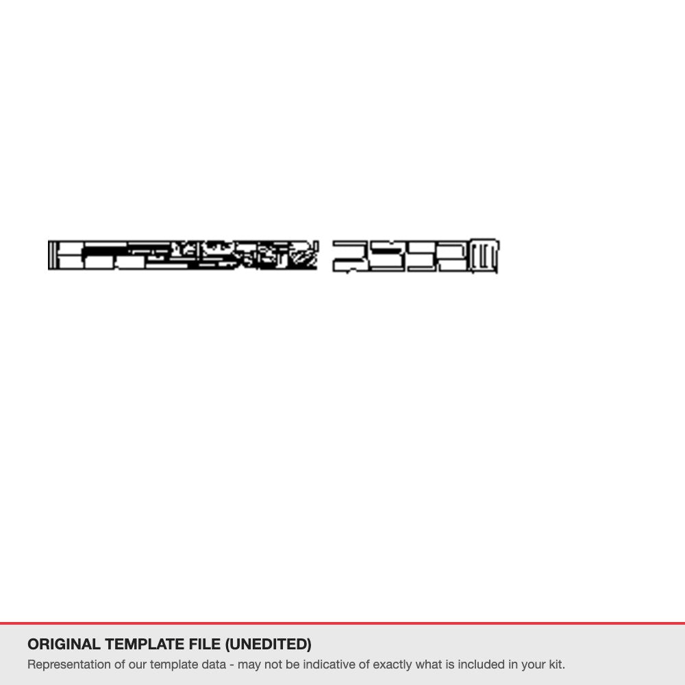 Ford Transit Medium 2025+ original template file