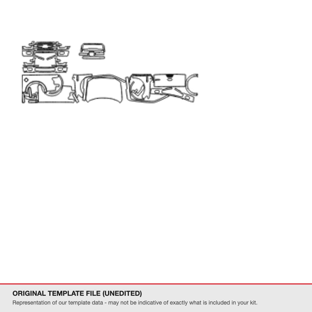 Ford F-150 2016-2018 original template file (template 3)