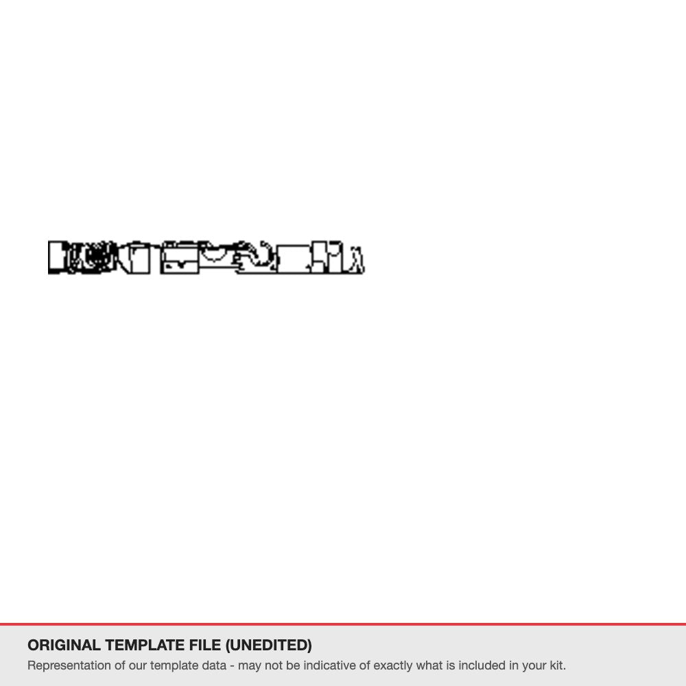 Ford F-150 2019-2021 original template file (template 2)