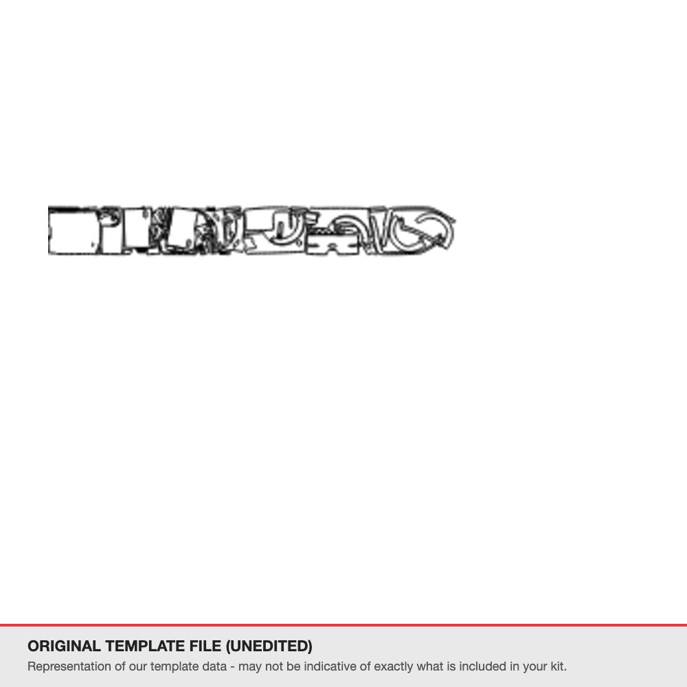 Ford F-150 2019-2021 original template file (template 1)