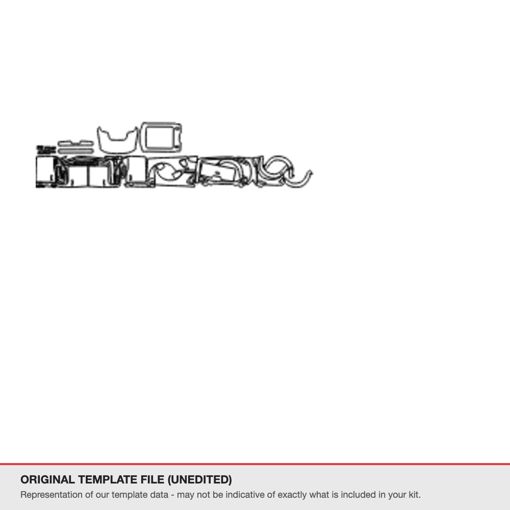 Ford F-150 2022-2023 original template file