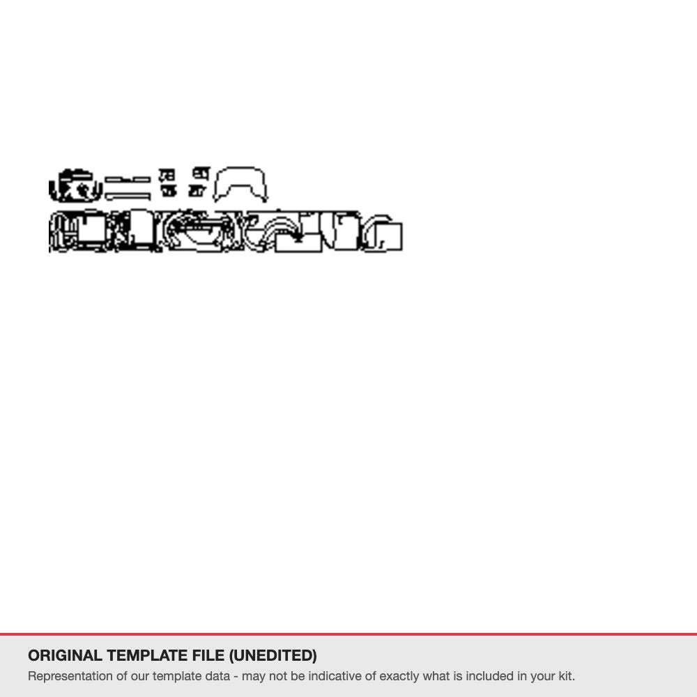 Ford F-150 2024+ original template file (template 2)