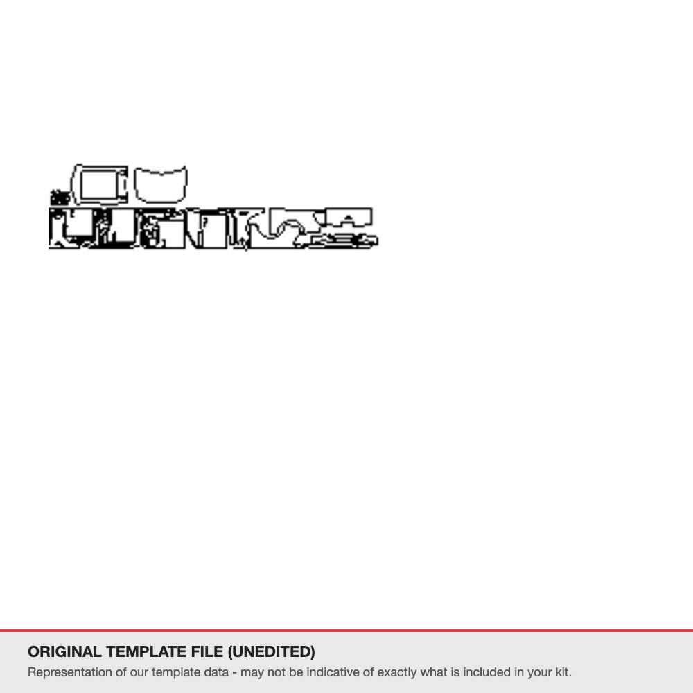 Ford F-150 King Ranch 2022+ original template file