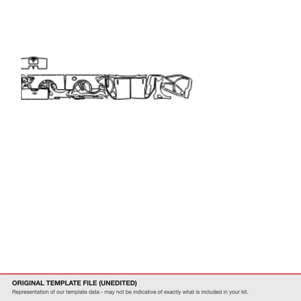 Ford F-150 Shelby 2021+ original template file (template 2)