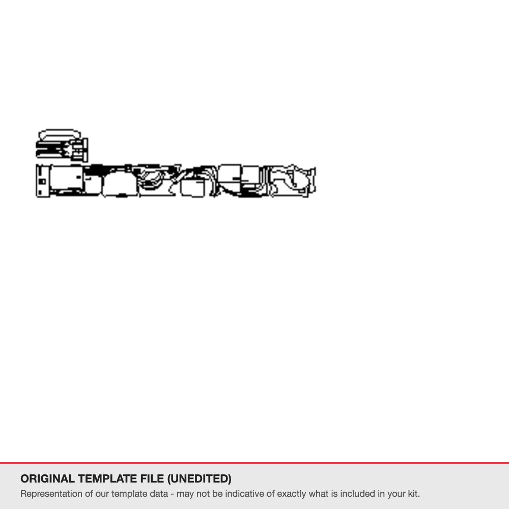 Ford F-150 2019-2021 original template file (template 4)