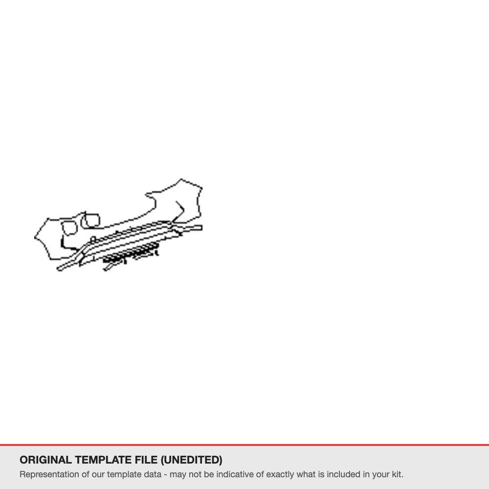 Ford E-Transit Custom 2025+ original template file