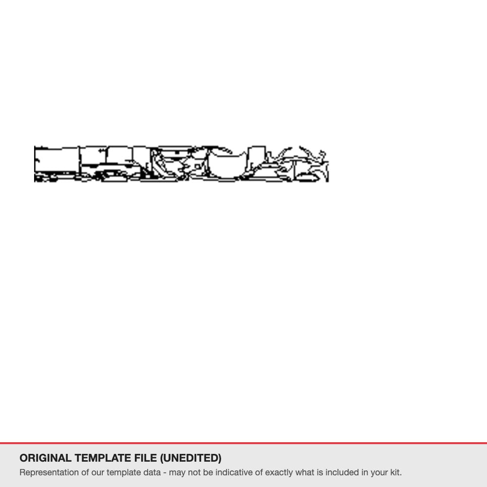 Ford Focus Wagon 2023+ original template file (template 1)