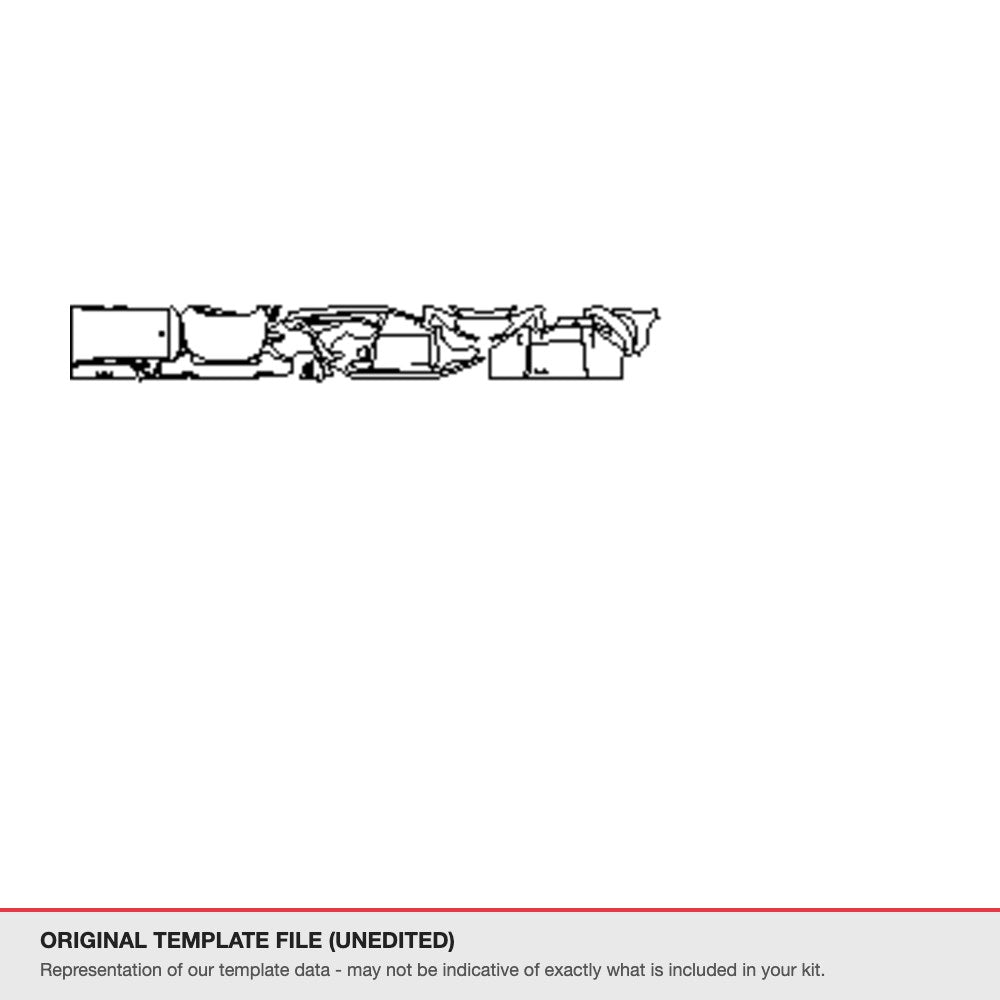 Ford Focus Wagon 2023+ original template file (template 3)