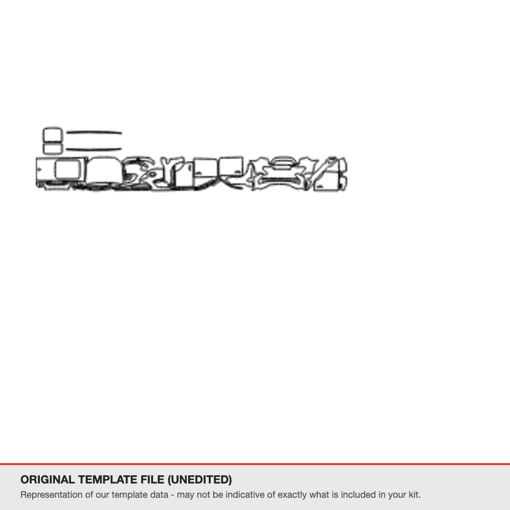 Ford Everest 2020-2021 original template file