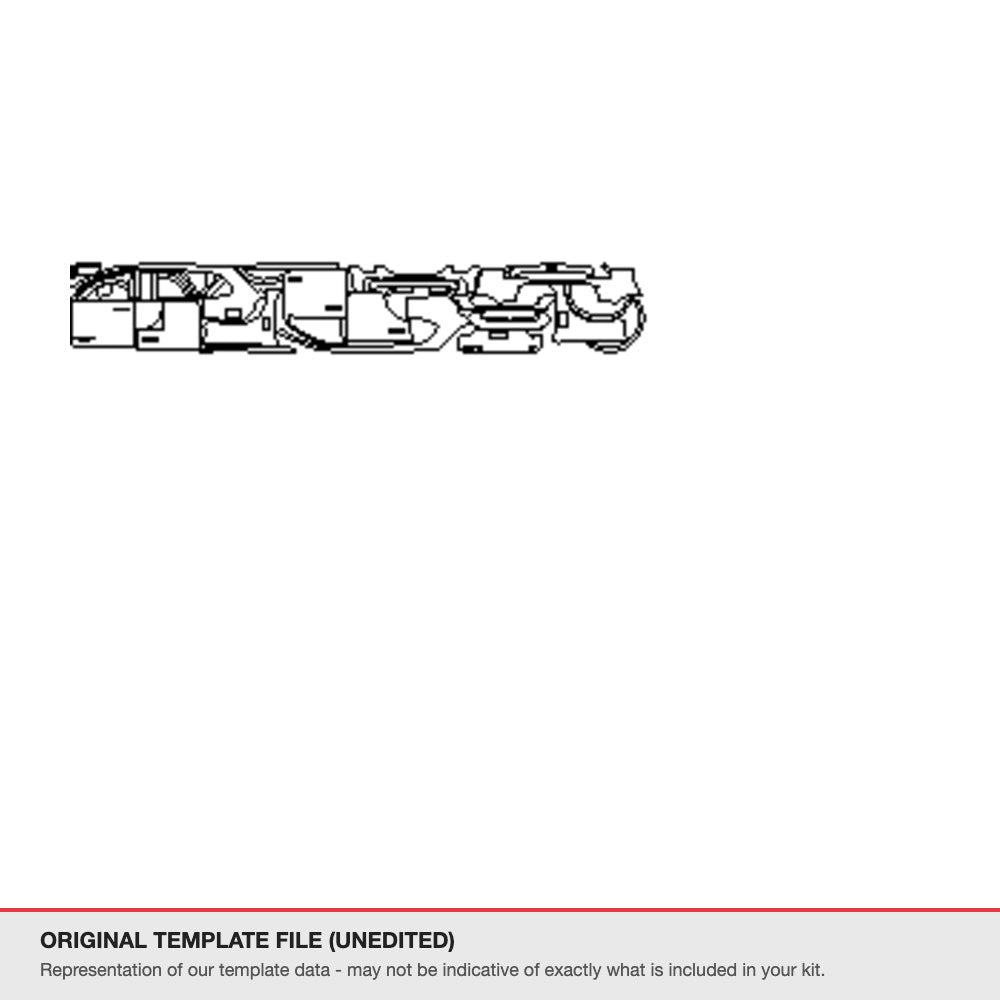 Ford Everest 2024+ original template file