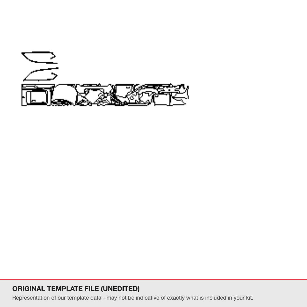 Ford Territory 2022-2025 original template file
