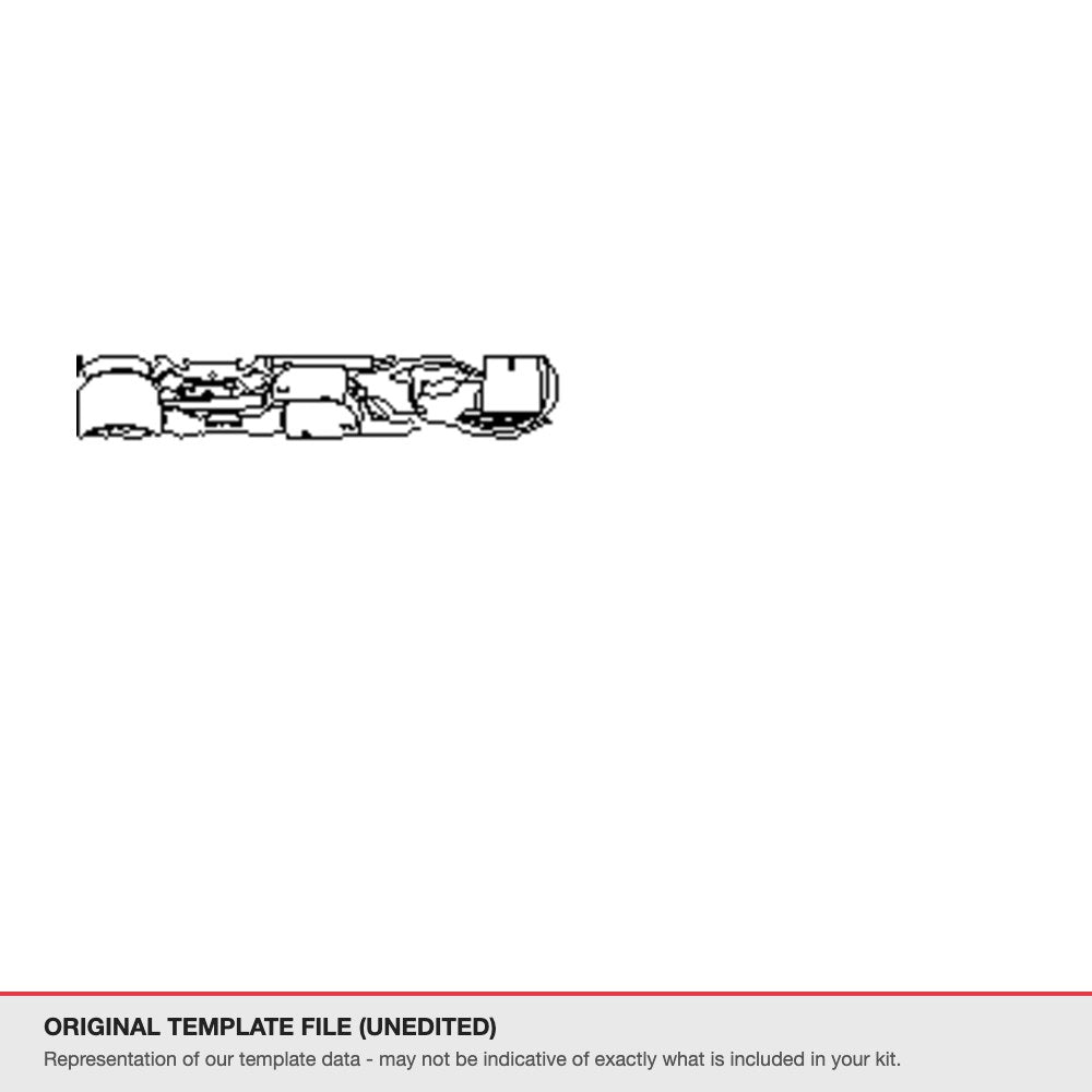 Toyota 86 2022+ original template file