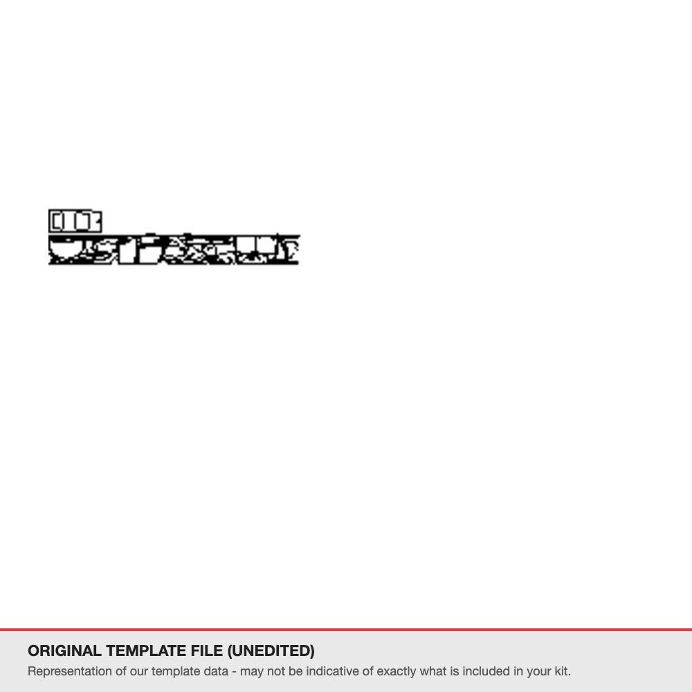 Toyota Granvia 2022+ original template file