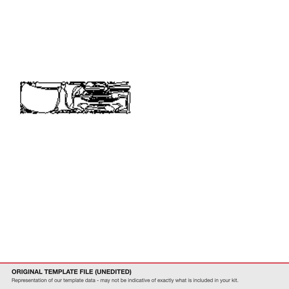 Toyota Highlander 2024+ original template file