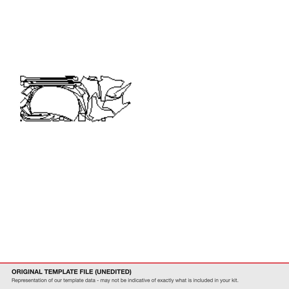 Toyota Corolla Hatchback 2022 original template file