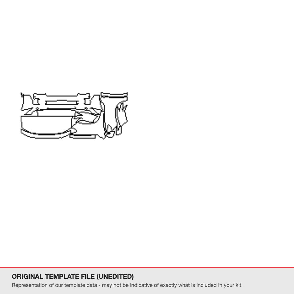 Toyota Land Cruiser 2013-2015 original template file