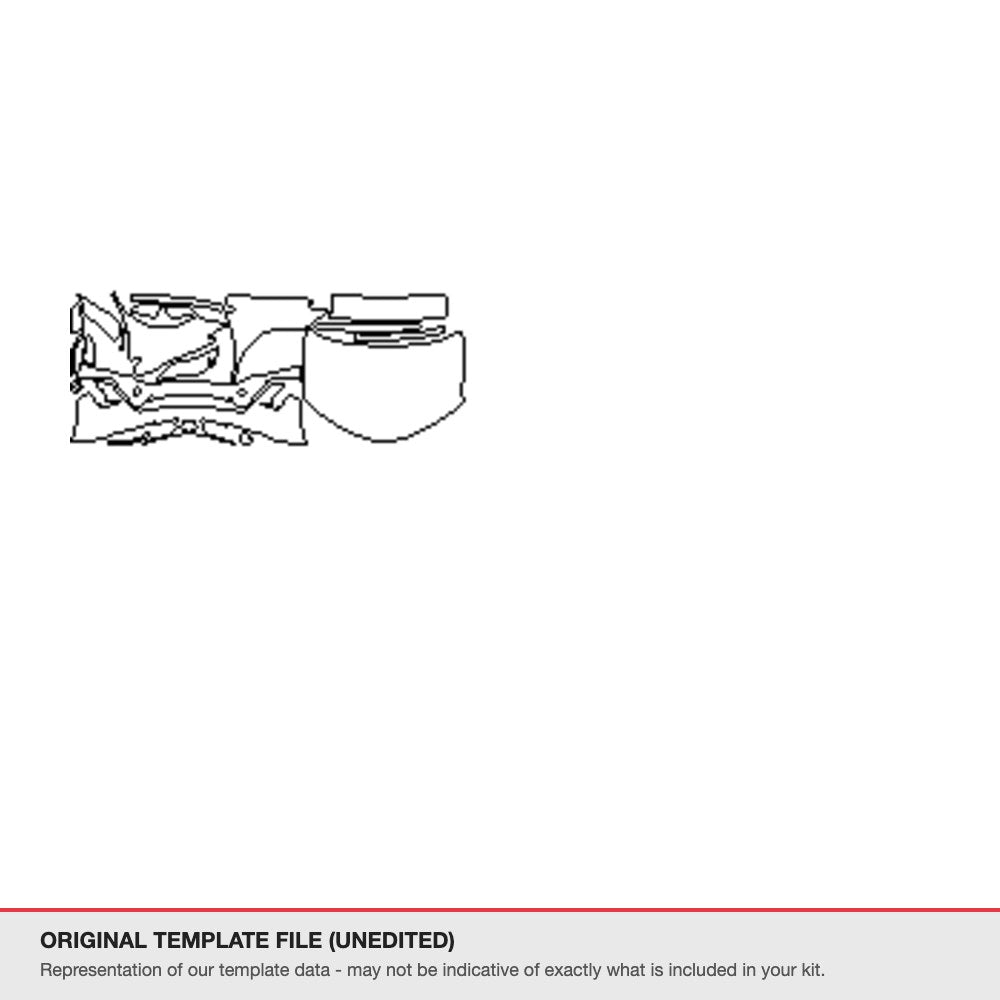 Toyota RAV4 2013-2015 original template file