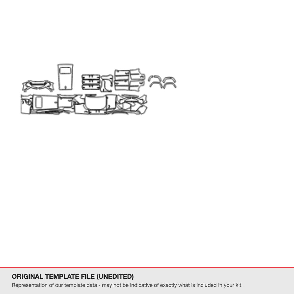Toyota RAV4 2017-2019 original template file