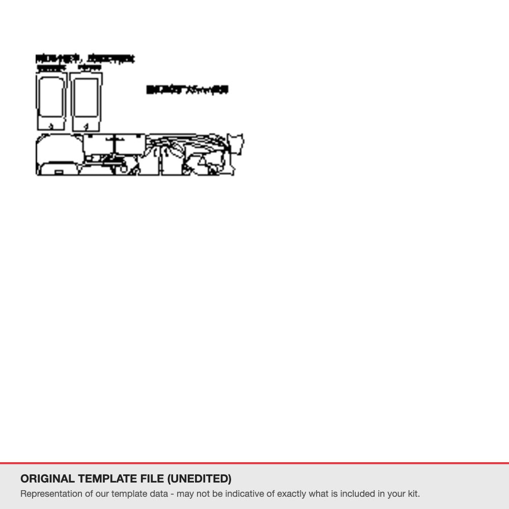 Toyota RAV4 2026+ original template file (template 2)