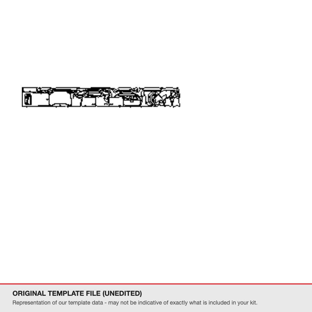 Toyota RAV4 2026+ original template file (template 1)