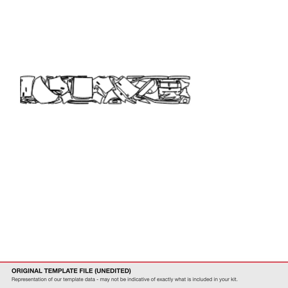 Toyota C-HR 2024+ original template file