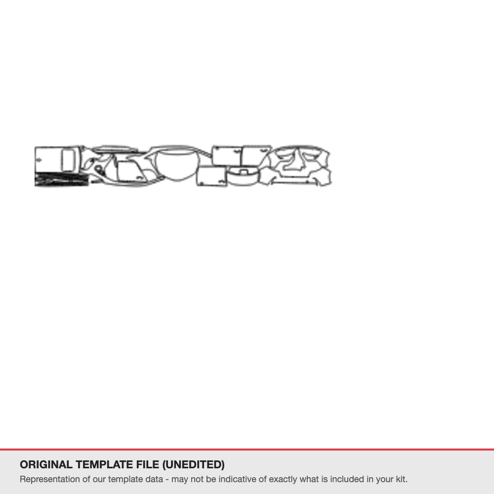 Toyota Allion 2021+ original template file