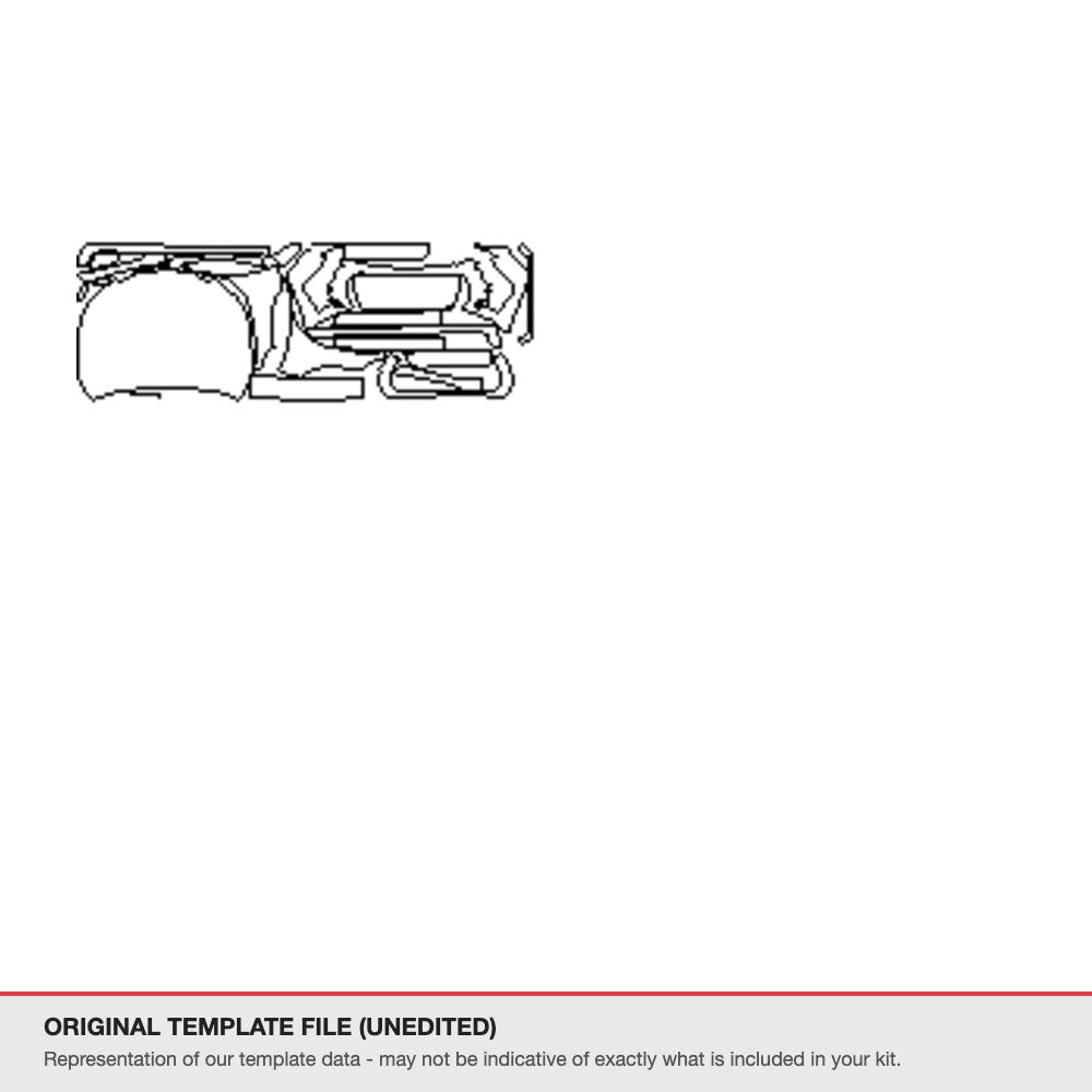 Toyota Hilux 2024 original template file (template 4)