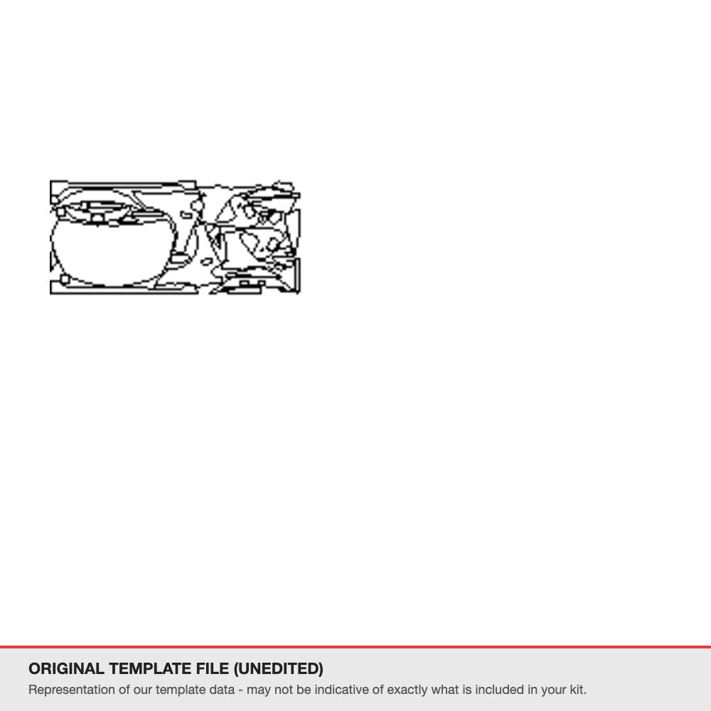 Toyota Prius 2022 original template file (template 2)