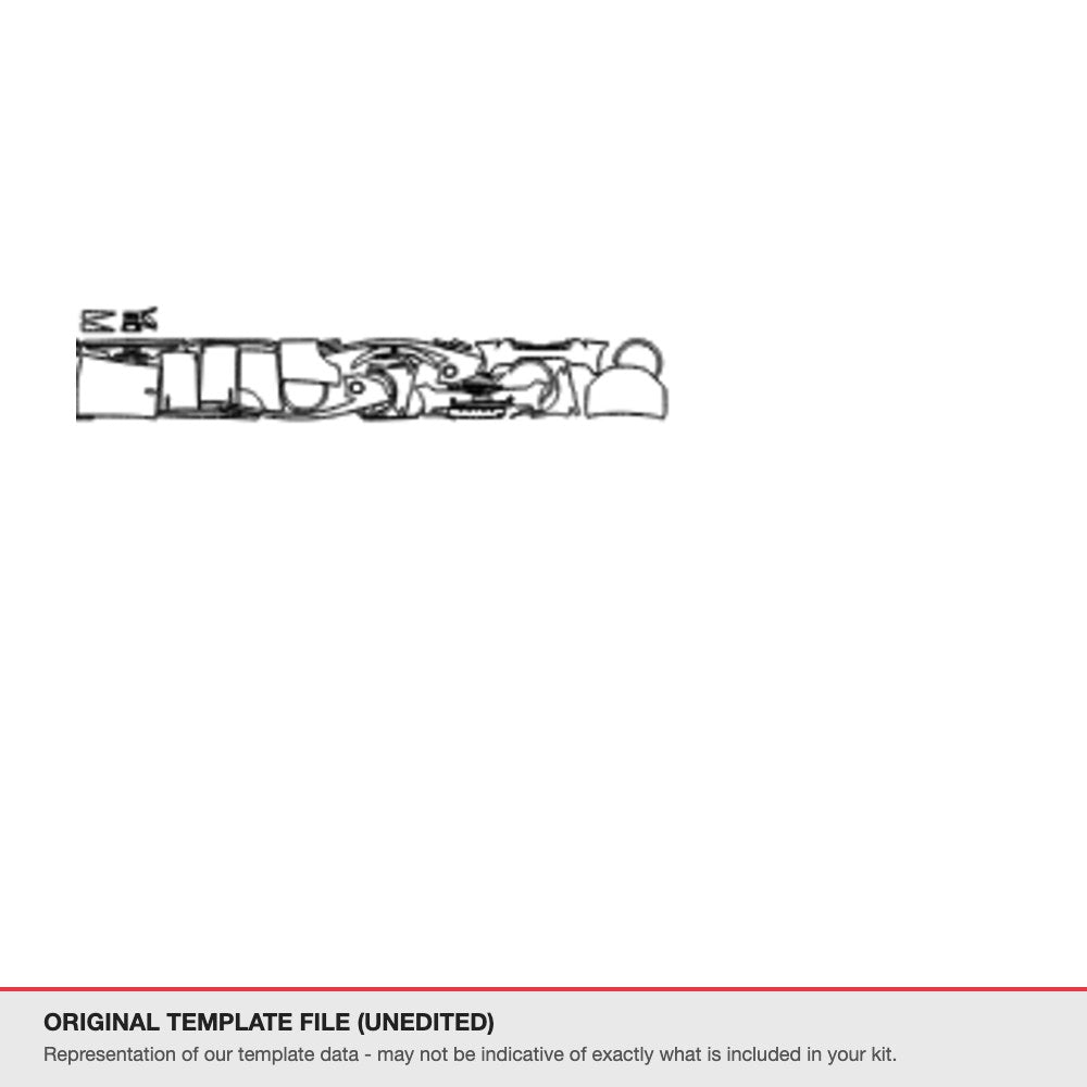 Toyota Prius 2023+ original template file