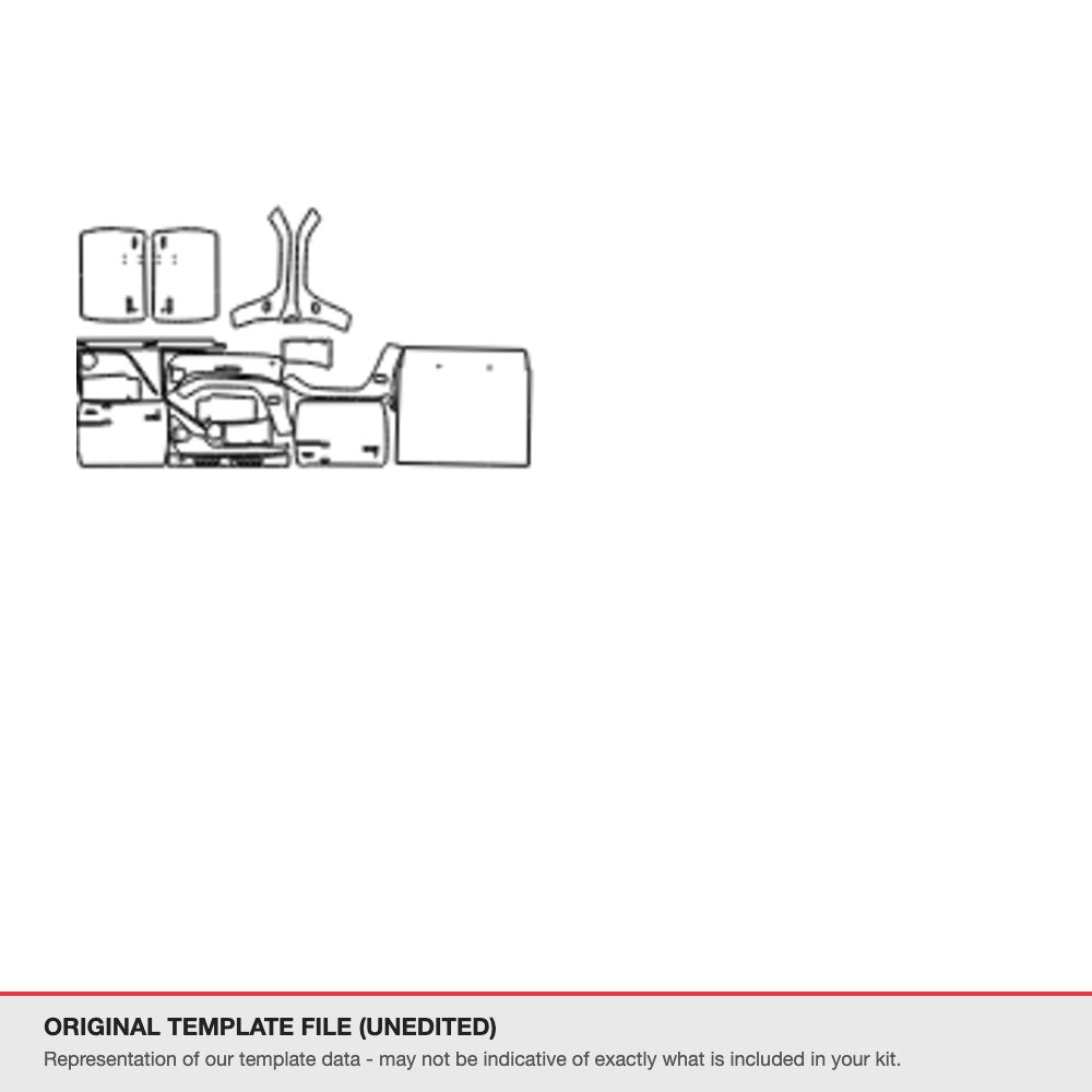 Toyota Land Cruiser 70 Single Cab 79 2024+ original template file