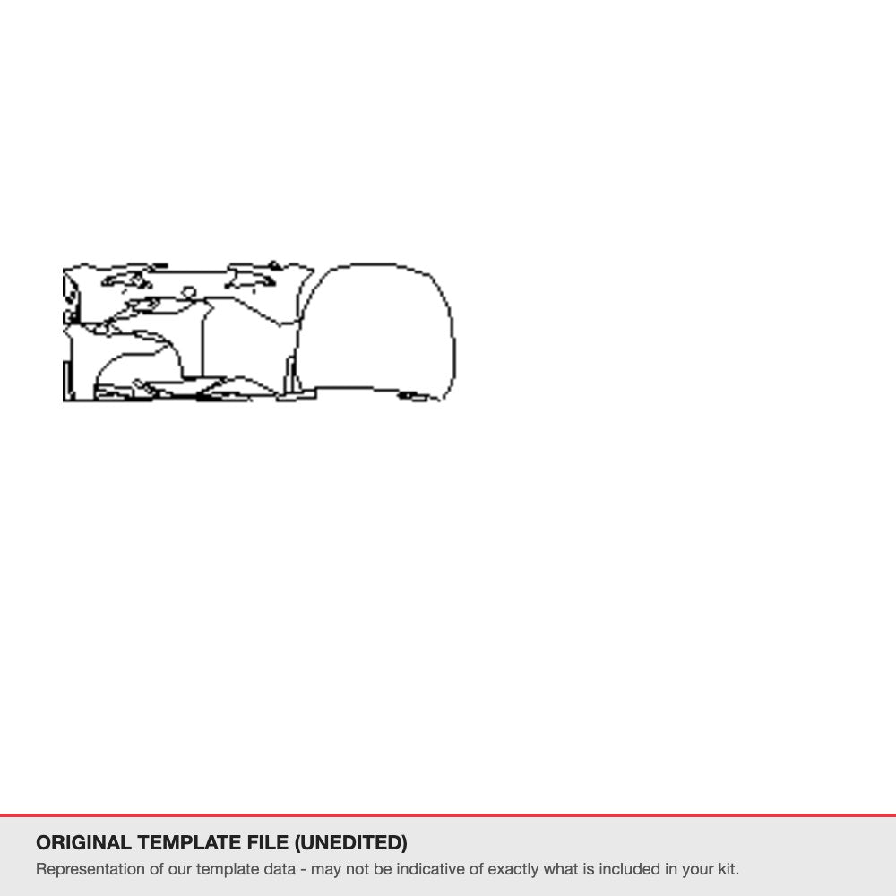 Toyota Mirai 2023 original template file (template 2)