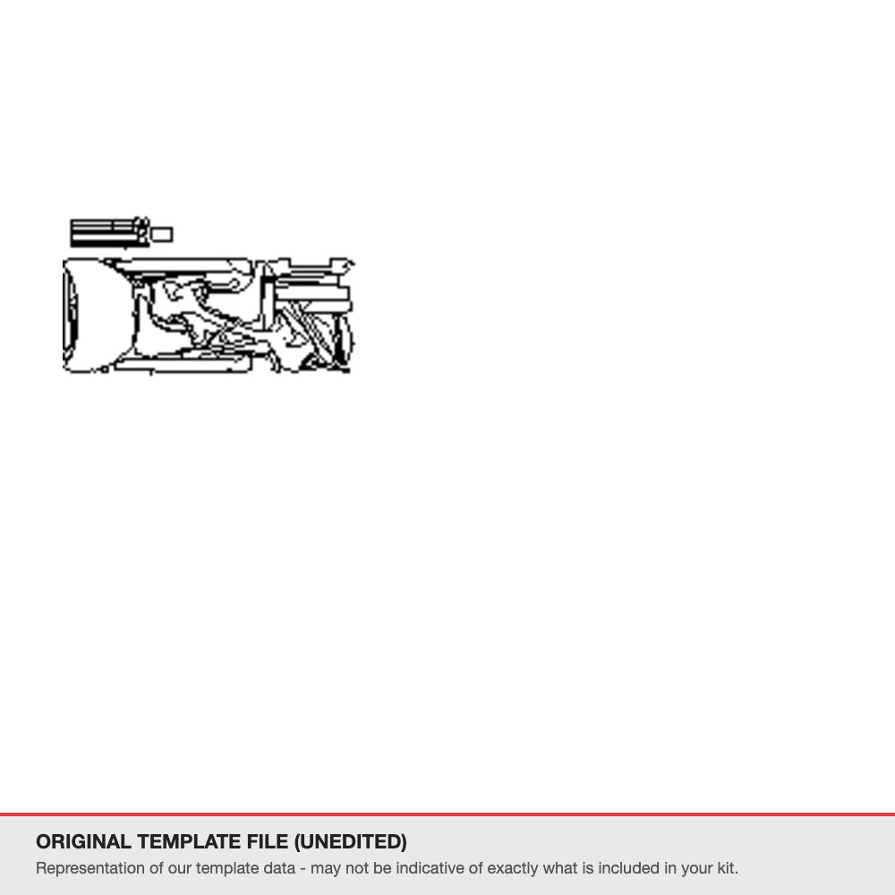 Toyota Yaris 2019 original template file