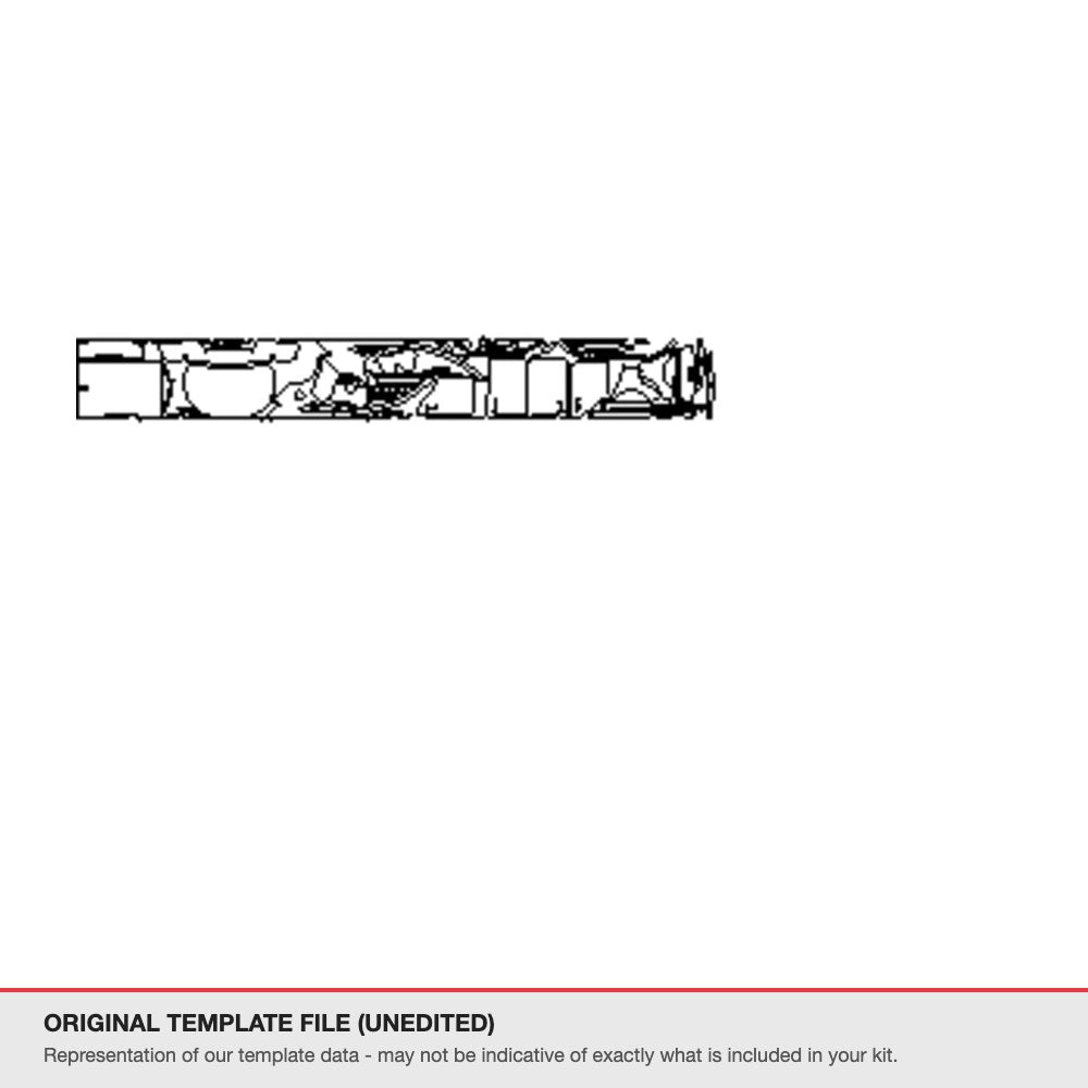 Toyota Yaris 2024+ original template file