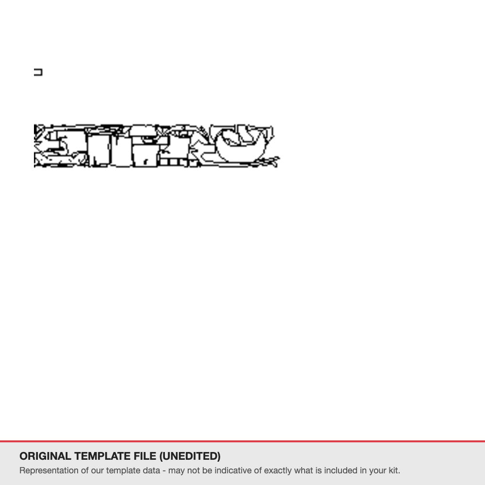 Toyota bZ Woodland 2026+ original template file