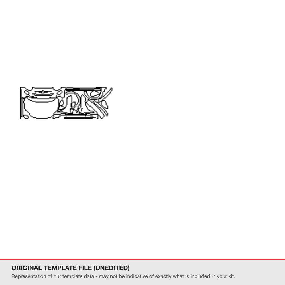 Fiat 500 X 2020+ original template file