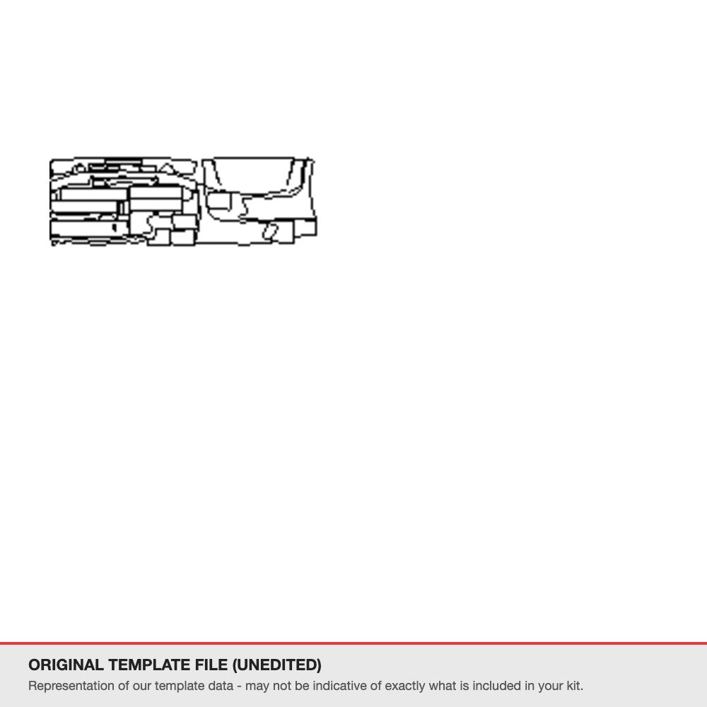 GMC Sierra Denali 2010+ original template file