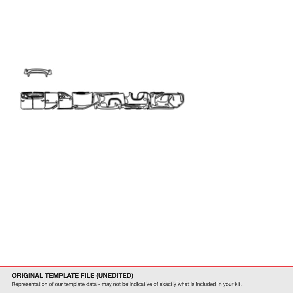 GMC Sierra 1500 2022 original template file