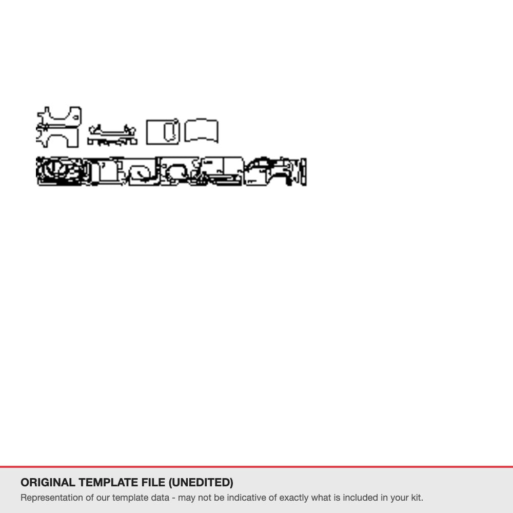 GMC Sierra 1500 2023-2024 original template file