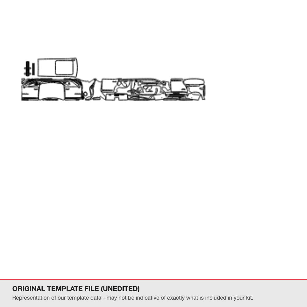 GMC Yukon Standard Wheelbase 2025+ original template file (template 2)