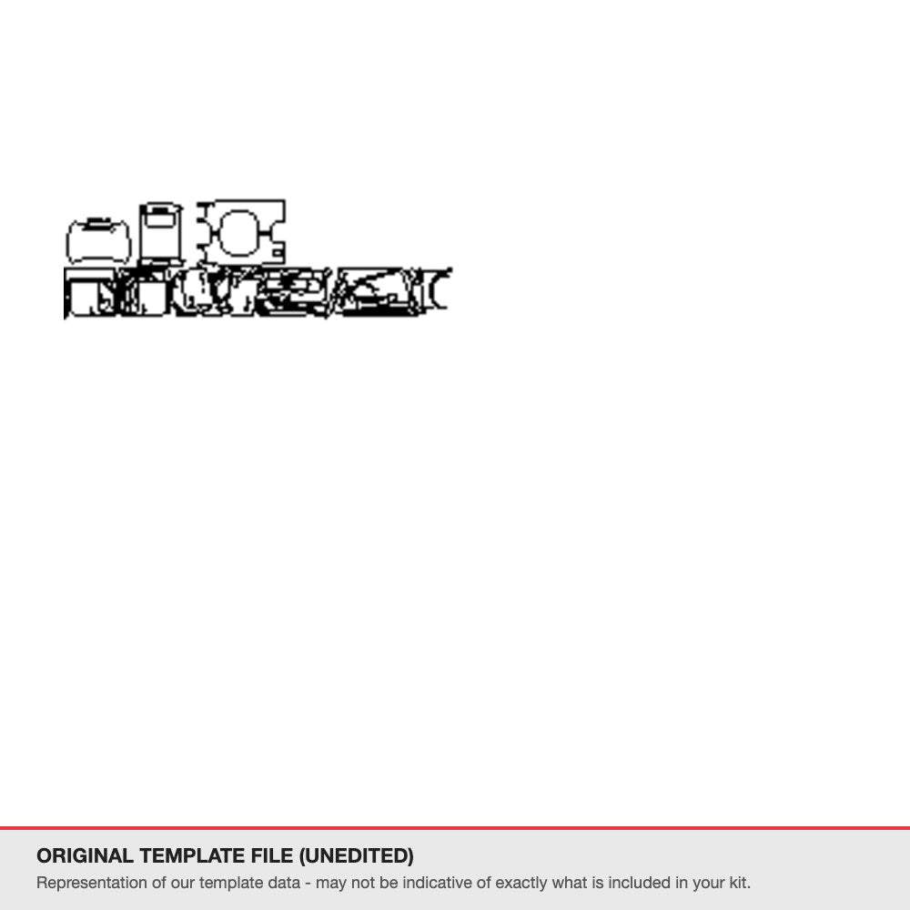 GMC Sierra 2500 2024+ original template file